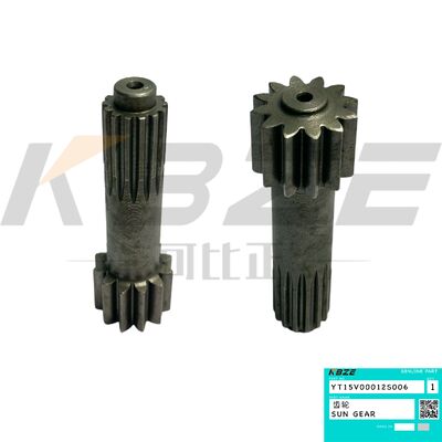 Suku Cadang Rakitan Motor Jalan Excavator Kobelco YT15V00012S006 Final Drive Sun Gear untuk SK70 SK75 SK80 OEM KBZE