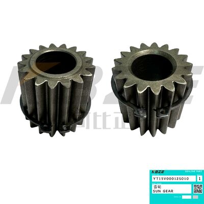 Suku Cadang Motor Jalan Excavator Kobelco YT15V00012S010 Final Drive Sun Gear Pengganti KBZE Cocok untuk SK70 SK75 SK80